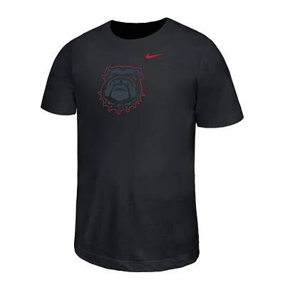 T-shirt Nike noir Georgia Bulldogs Legend Color Pop Performance pour jeune