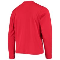 Youth Red Georgia Bulldogs PFG Terminal Tackle Long Sleeve Omni-Shade T-Shirt