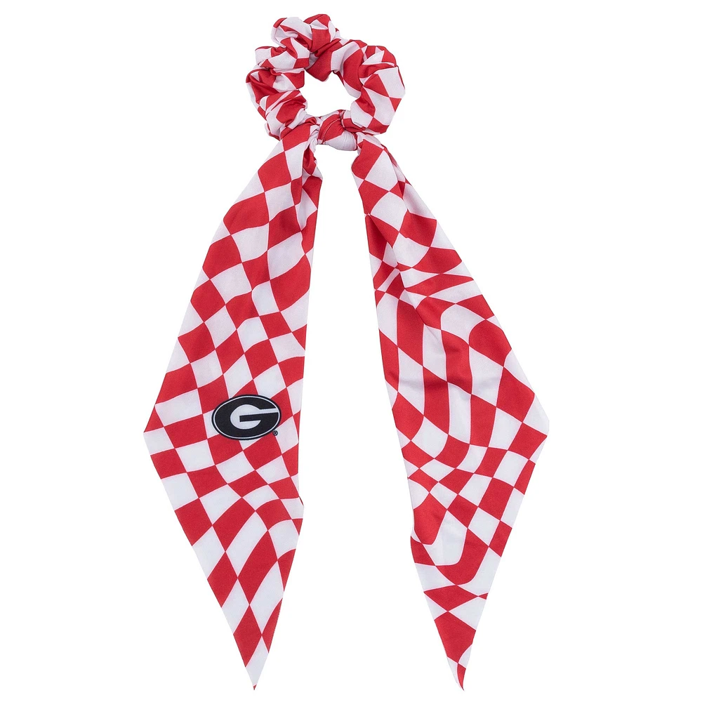 Chouchou à carreaux Georgia Bulldogs ZooZatz Foulard