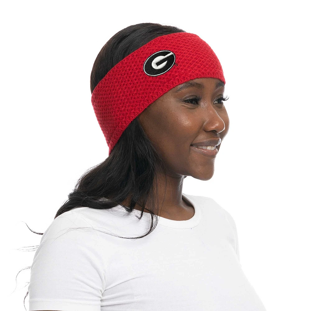 ZooZatz  Red Georgia Bulldogs Fashion Knit Headband