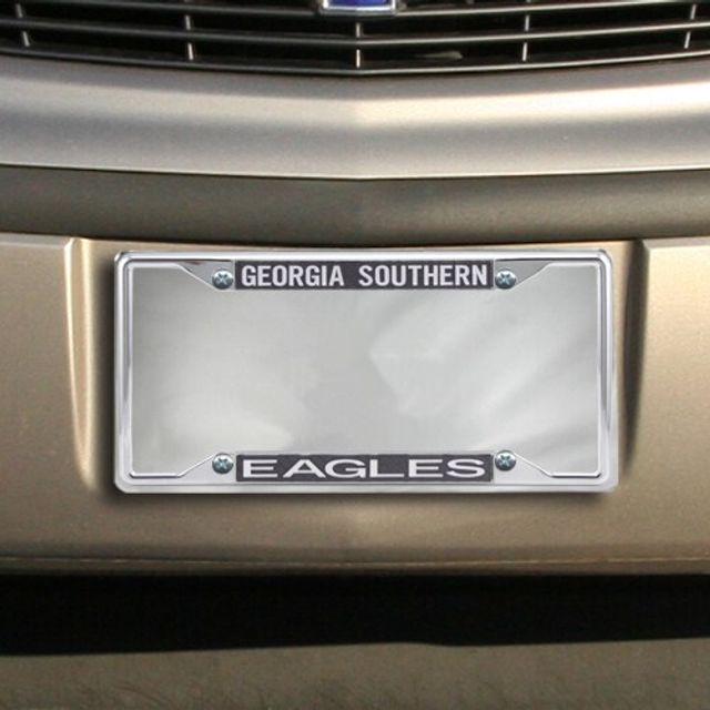 Cadre de plaque d'immatriculation Georgia Southern Eagles en fibre de carbone