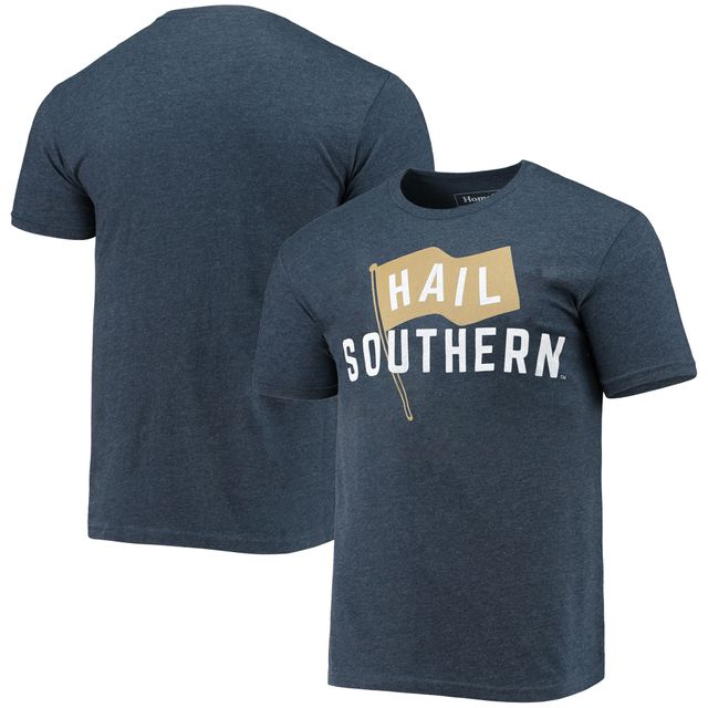 T-shirt Homme Homefield Heathered Navy Georgia Southern Eagles Vintage Hail