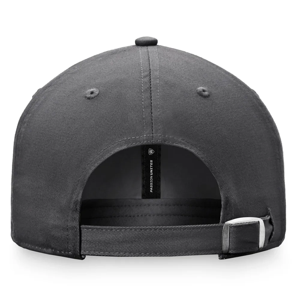 TOP GASTHN CHARC NCAA TOP SLICE ADJ - CHARCOAL HATMENUST