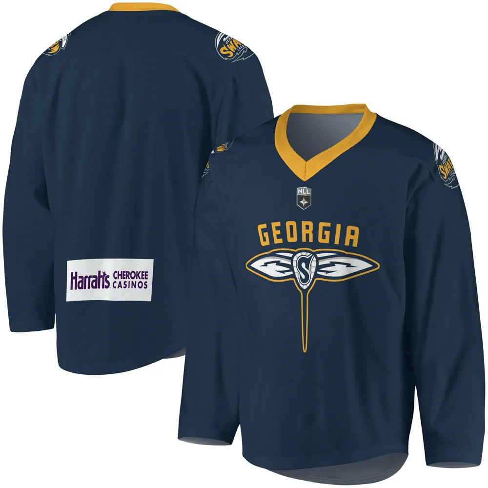 Men's Navy Georgia Swarm Sublimated Replica Jersey