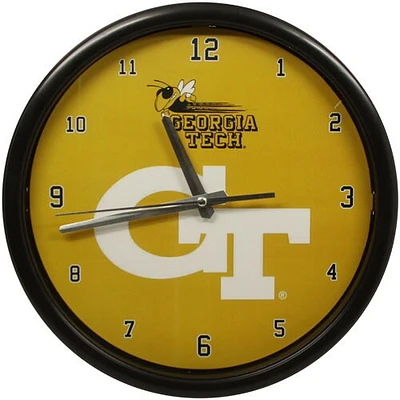 Georgia Tech Yellow Jackets Black Rim Basic Horloge