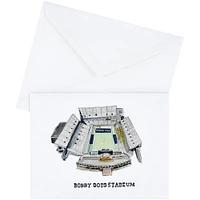 Georgia Tech Yellow Jackets Valiant Stadium Lot de cartes de correspondance en boîte