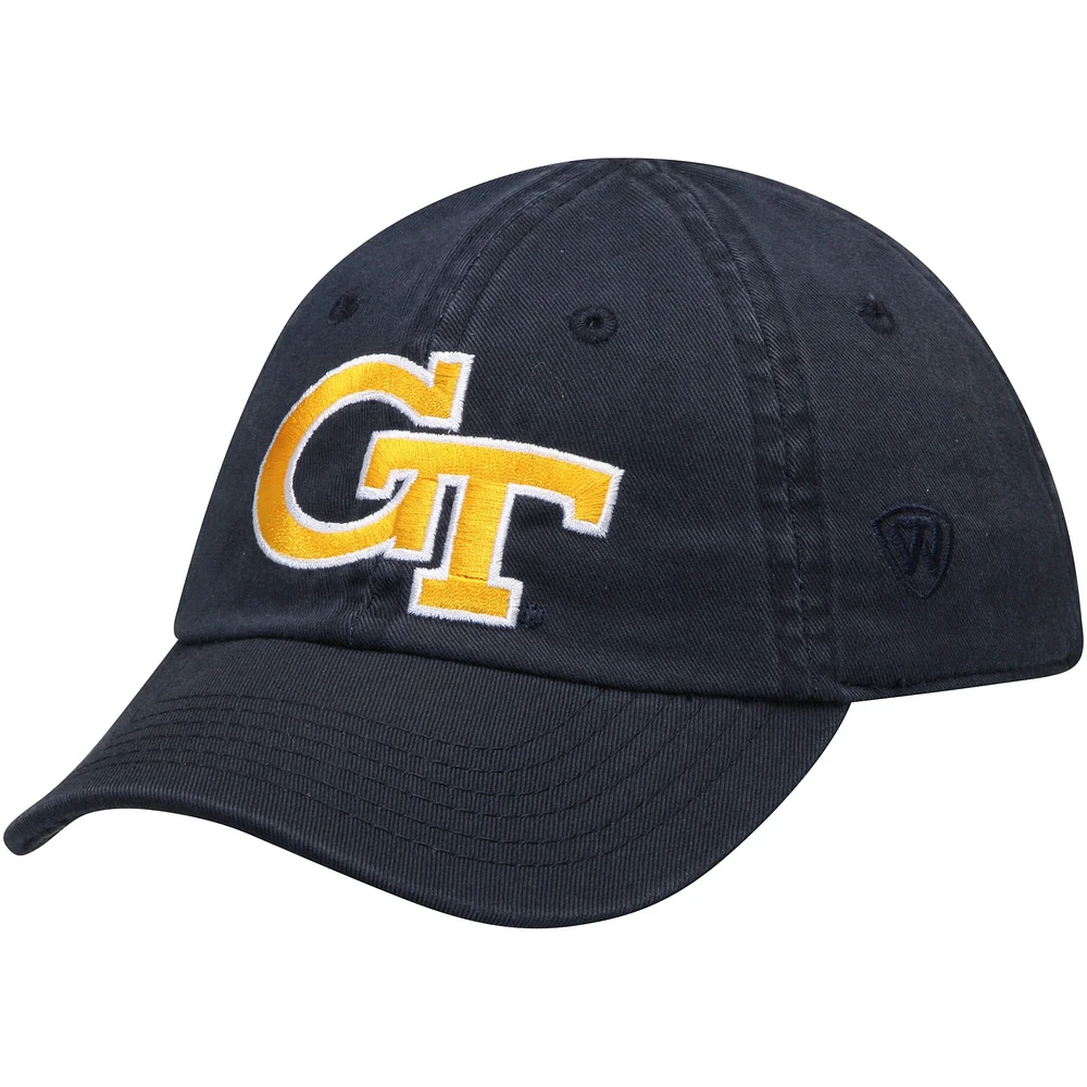 Infant Top of the World Navy Georgia Tech Yellow Jackets Mini Me Adjustable Hat