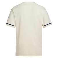 Men's adidas  Cream Georgia Tech Yellow Jackets Replica Baseball Jersey