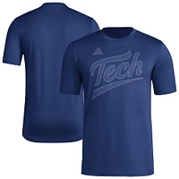 Men's adidas  Navy Georgia Tech Yellow Jackets Locker Local Impression T-Shirt