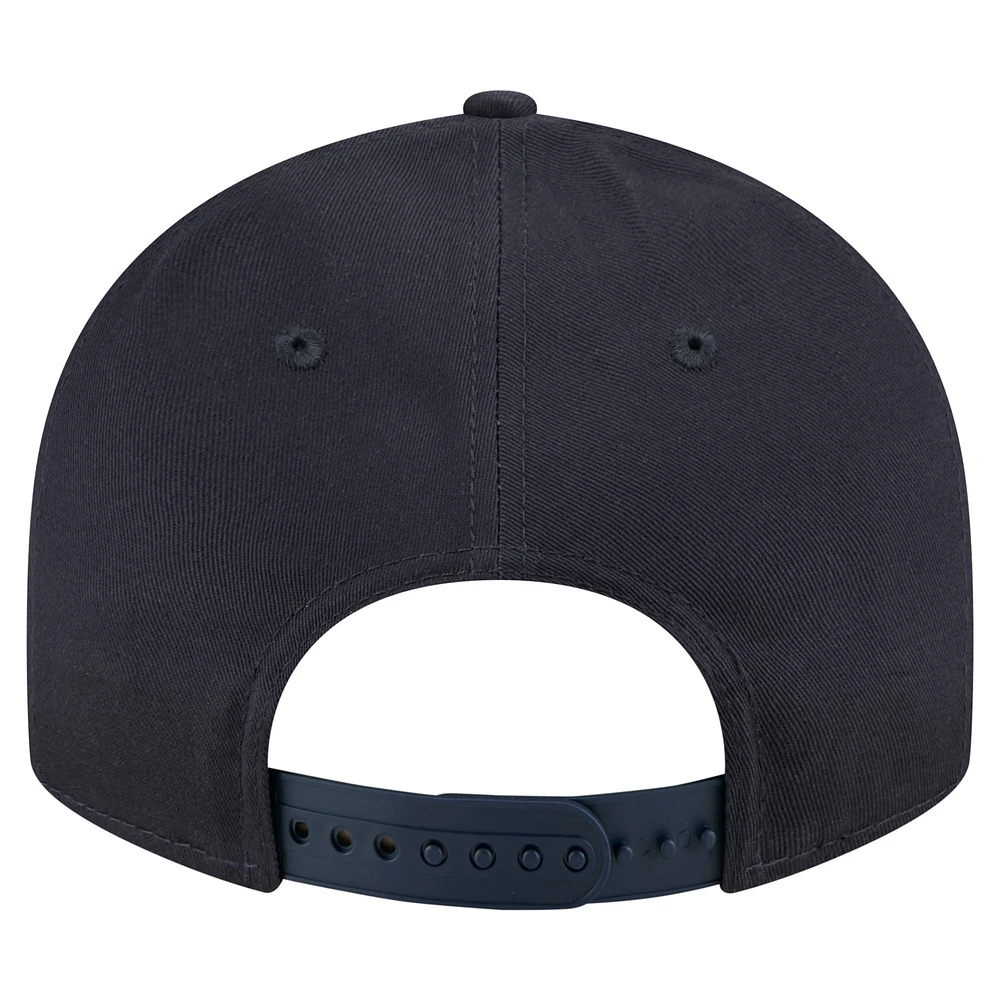Men's New Era Navy Georgia Tech Yellow Jackets Low Profile 9FIFTY Snapback Hat