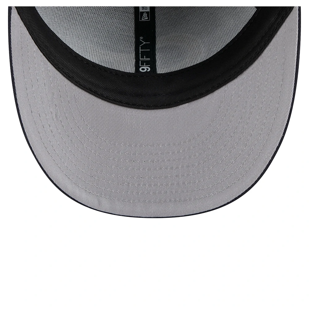 Men's New Era Navy Georgia Tech Yellow Jackets Low Profile 9FIFTY Snapback Hat