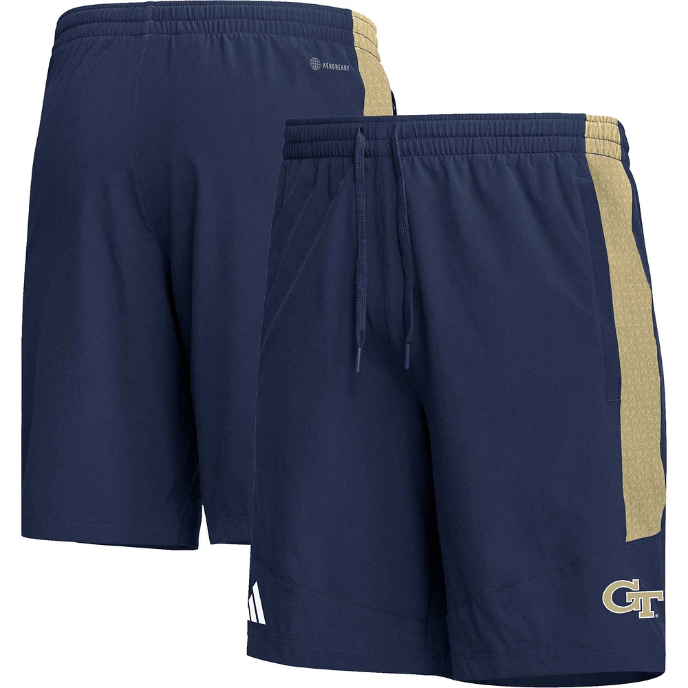 Men's adidas Navy Georgia Tech Yellow Jackets AEROREADY Shorts