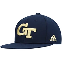 Casquette de baseball ajustée pour hommes adidas Georgia Tech Yellow Jackets sur le terrain