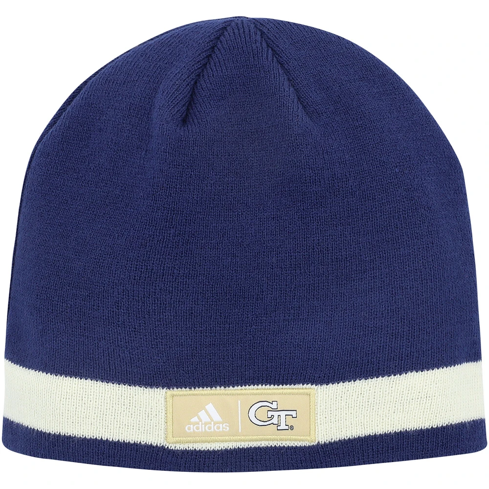 Bonnet en tricot adidas Georgia Tech Yellow Jackets pour hommes