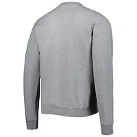 Sweat-shirt Champion Heather Grey Georgia Tech Yellow Jackets High Motor pour homme