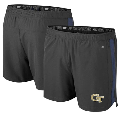 Men's Colosseum Charcoal Georgia Tech Yellow Jackets Langmore Shorts