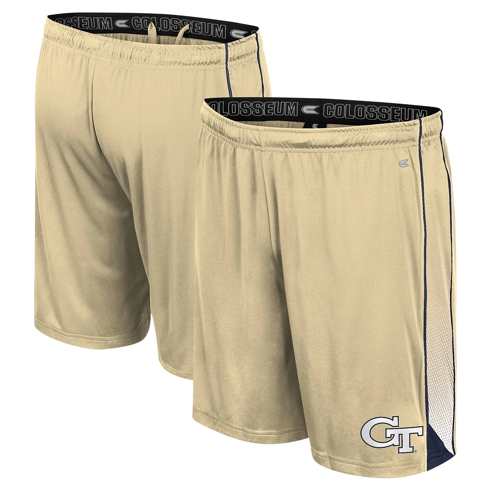 Men's Colosseum Gold Georgia Tech Yellow Jackets Online Shorts