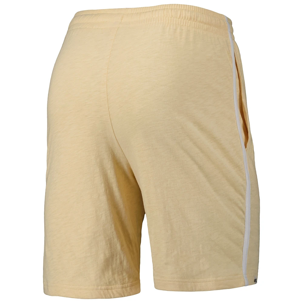 Colosseum Gold Georgia Tech Yellow Vestes Thunder Slub Shorts pour hommes