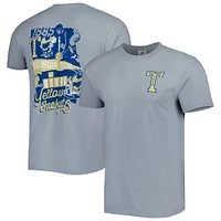 Men's Graphite Georgia Tech Yellow Jackets Vault State Comfort T-Shirt