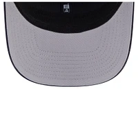 Casquette camionneur extensible à boutons-pression New Era bleu marine Georgia Tech Yellow Jackets Primary 9SEVENTY pour homme