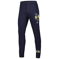 Men's Pro Standard Navy Georgia Tech Yellow Jackets Classic DK Jogger Pants