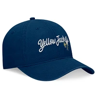Men's Top of the World Navy Georgia Tech Yellow Jackets Heritage CeeCee Adjustable Hat