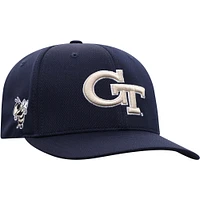 Top of the World pour hommes Georgia Tech Yellow Jackets Reflex Logo Flex Hat