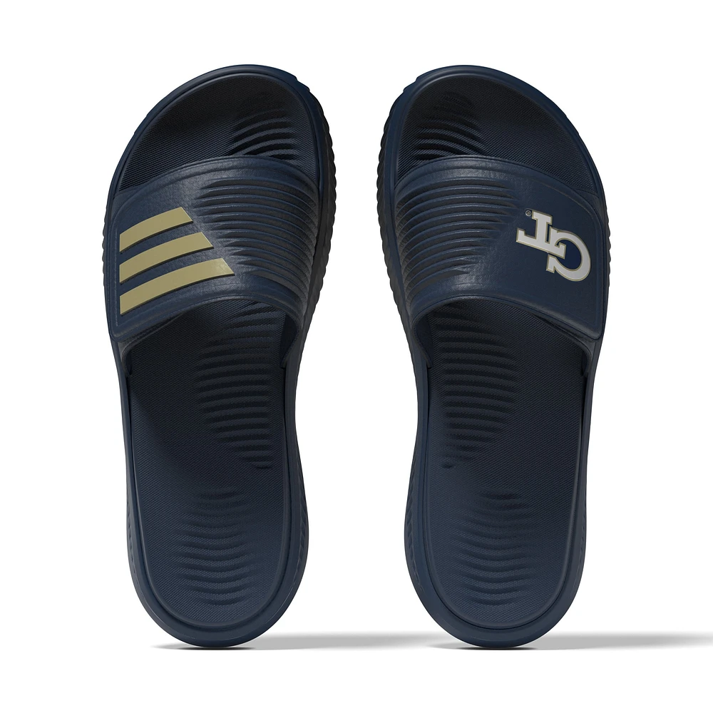 Unisex adidas  Navy Georgia Tech Yellow Jackets Alphabounce 2.0 Slide Sandals