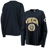 Women's Pressbox Navy Georgia Tech Yellow Jackets Edith Long Sleeve T-Shirt