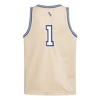 Youth adidas #1 Gold Georgia Tech Yellow Jackets Swingman Jersey