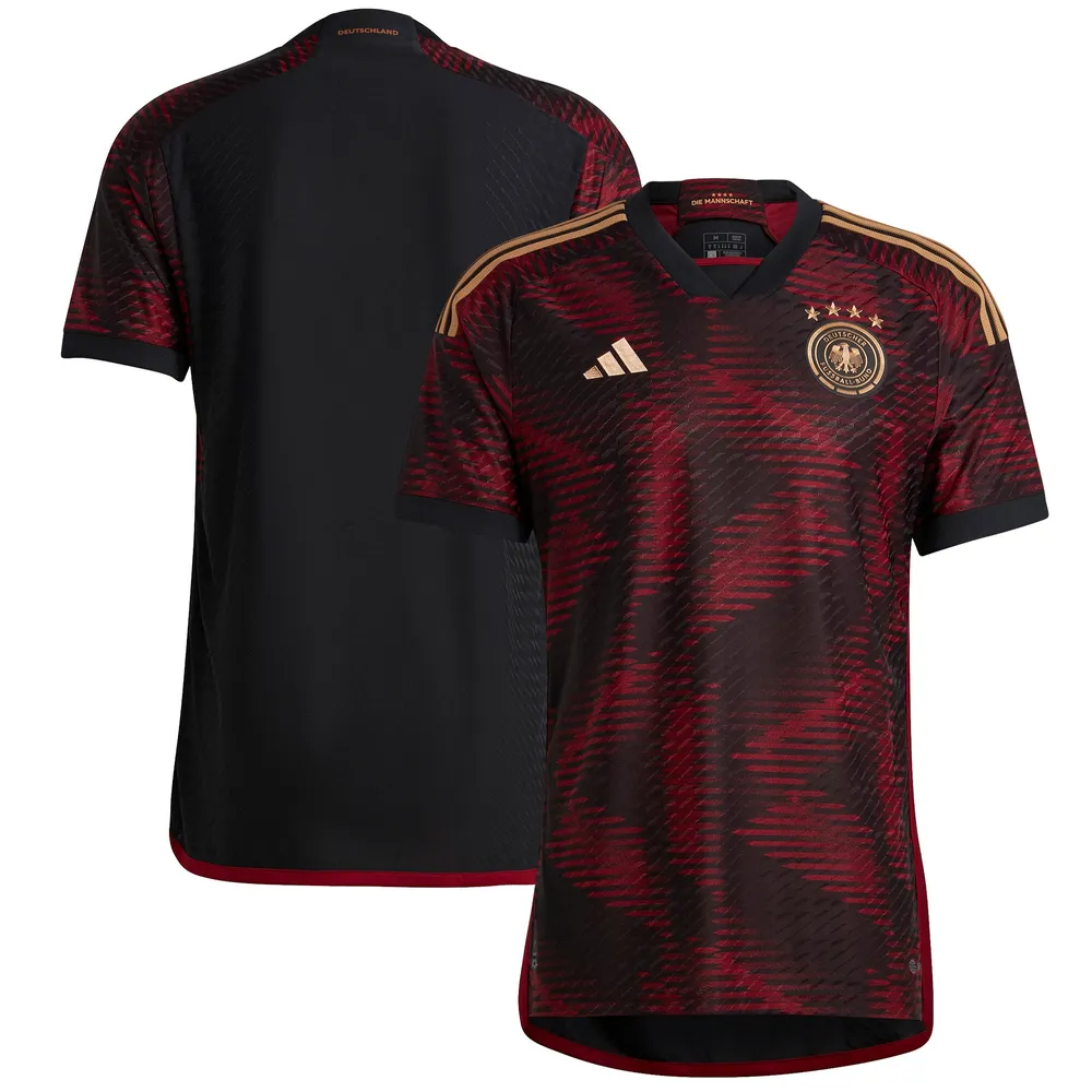 Voorlopige Verfijnen Onzin Lids Germany National Team adidas 2022/23 Away Authentic Jersey - Black |  Foxvalley Mall