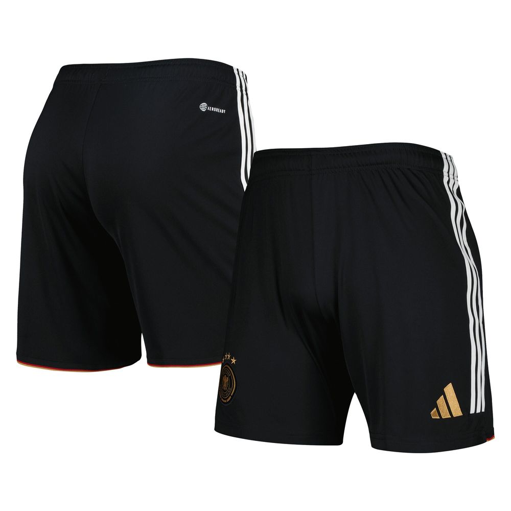 Men's adidas Black Germany National Team AEROREADY Replica Shorts