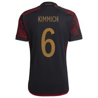 Joshua Kimmich Germany National Team adidas Youth 2022/23 Away Replica  Player Jersey - Black