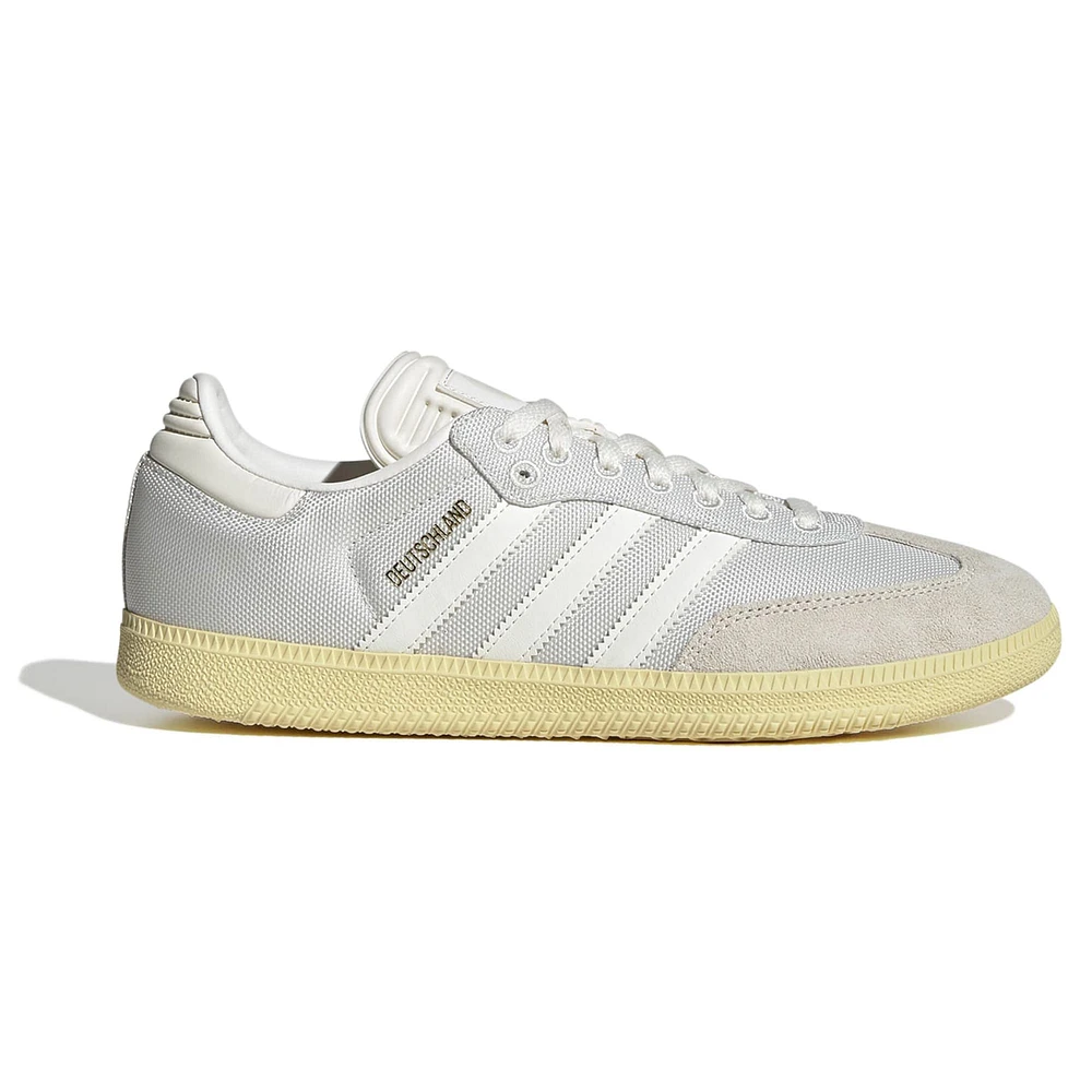 Men's adidas Originals  White Germany National Team 125th Anniversary Samba Shoes