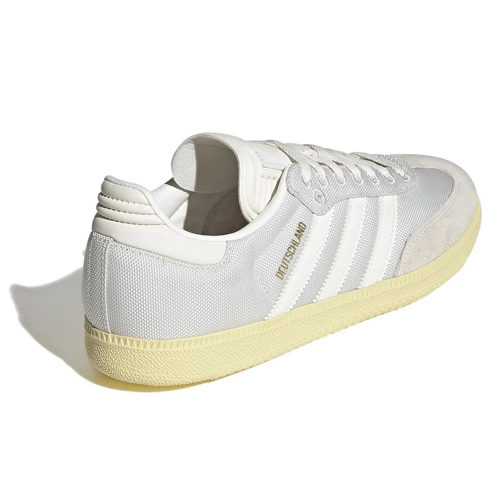 Men's adidas Originals  White Germany National Team 125th Anniversary Samba Shoes