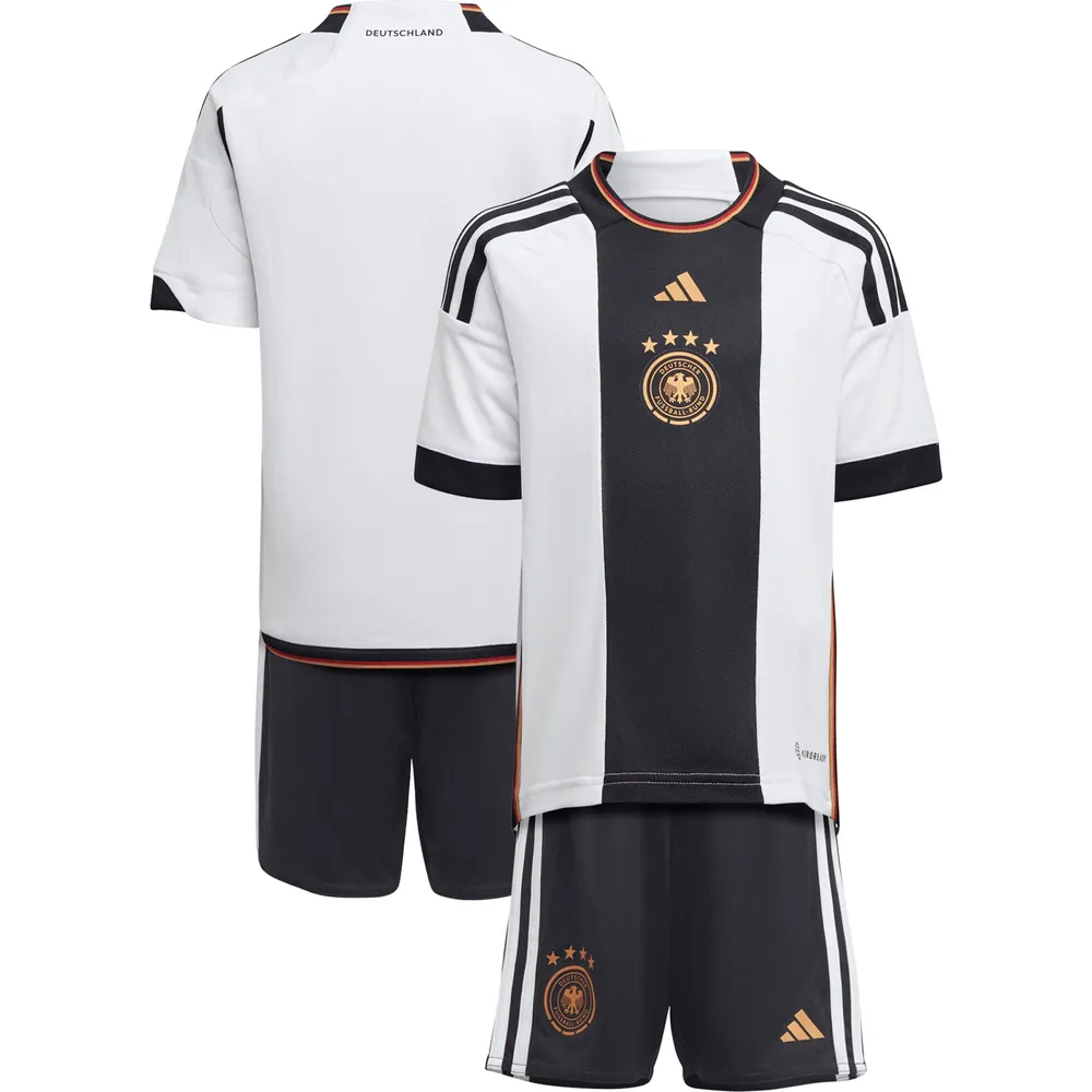 Lids Germany National Team Toddler 2022/23 Home Mini - White/Black | Brazos Mall