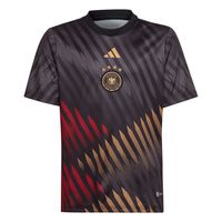 Youth adidas Black Germany National Team 2022/23 Away Pre-Match Top