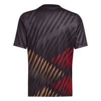 Youth adidas Black Germany National Team 2022/23 Away Pre-Match Top