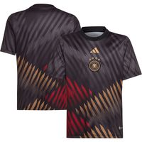 Youth adidas Black Germany National Team 2022/23 Away Pre-Match Top