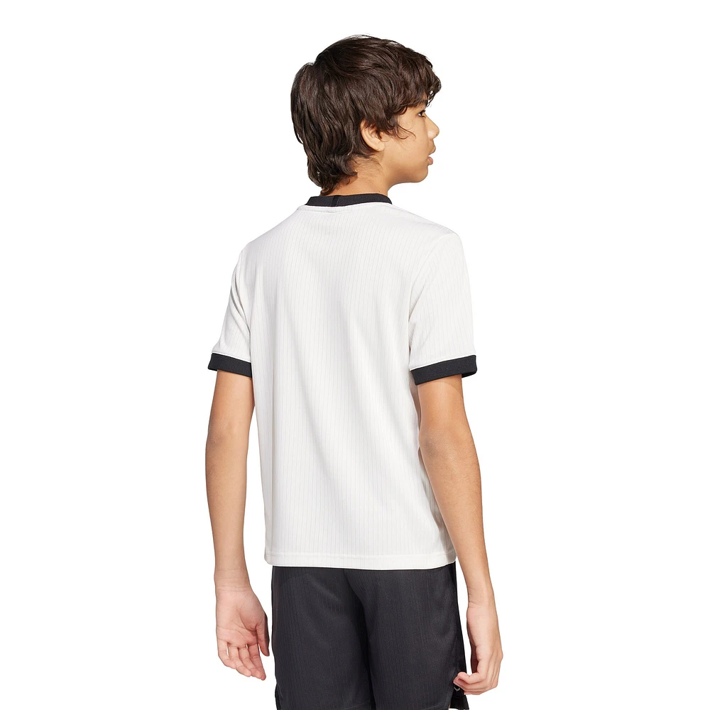 Maillot réplique blanc de l'équipe nationale allemande pour jeunes adidas Originals le 125e anniversaire