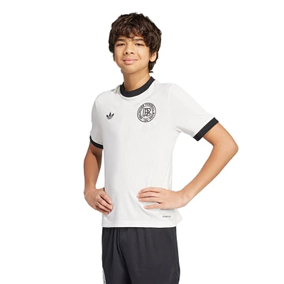 Maillot réplique blanc de l'équipe nationale allemande pour jeunes adidas Originals le 125e anniversaire