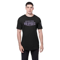 T-shirt noir New Era pour homme avec logo Golden State Valkyries Premium