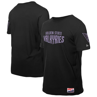 Men's New Era  Black Golden State Valkyries Premium Wordmark T-Shirt