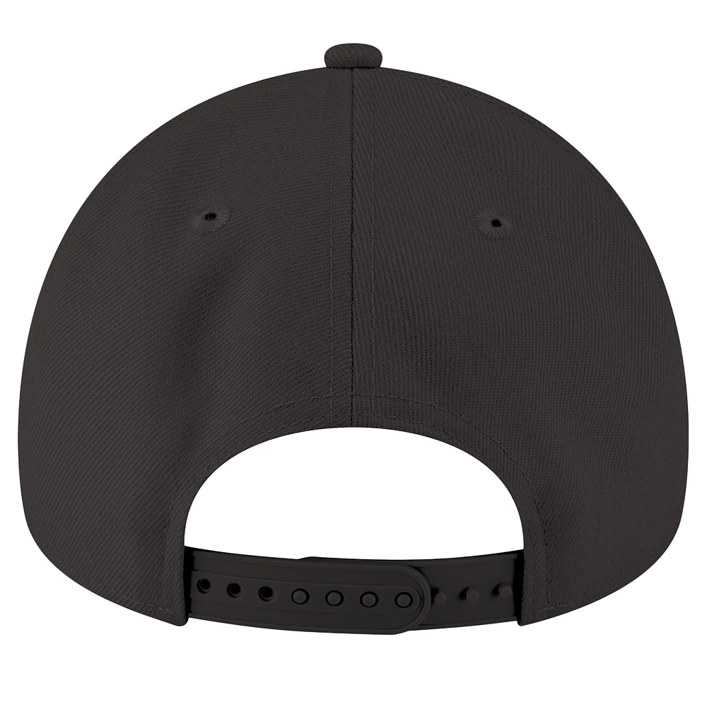 Casquette ajustable New Era Eclipse Black Golden State Valkyries Core Logo A-Frame 9FORTY pour homme