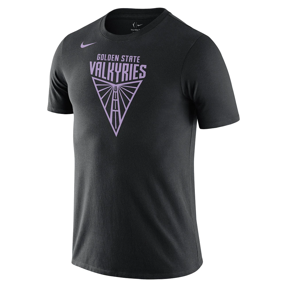 T-shirt Nike noir pour homme avec logo Golden State Valkyries