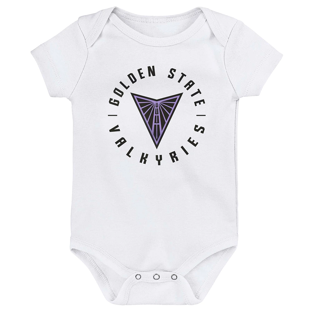 Newborn & Infant Golden State Valkyries Circle Bodysuit