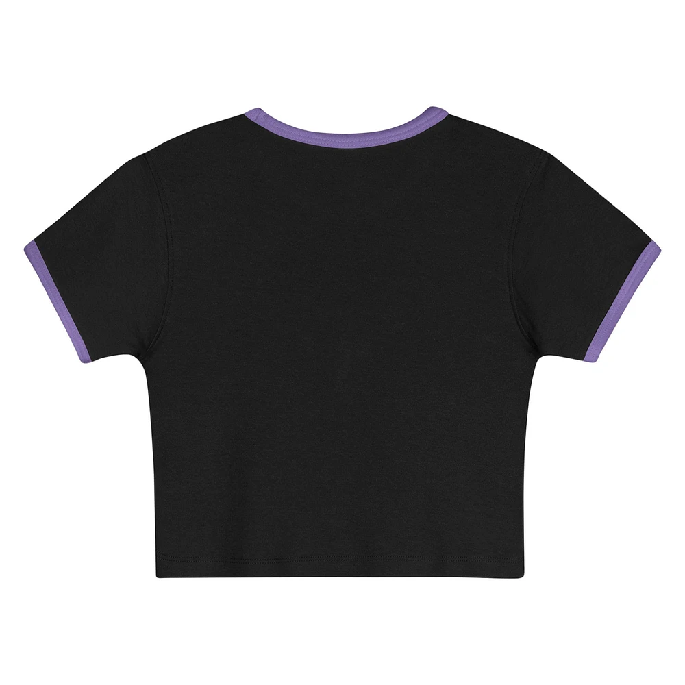 Toddler Outerstuff  Black Golden State Valkyries Double Run T-Shirt & Shorts Set