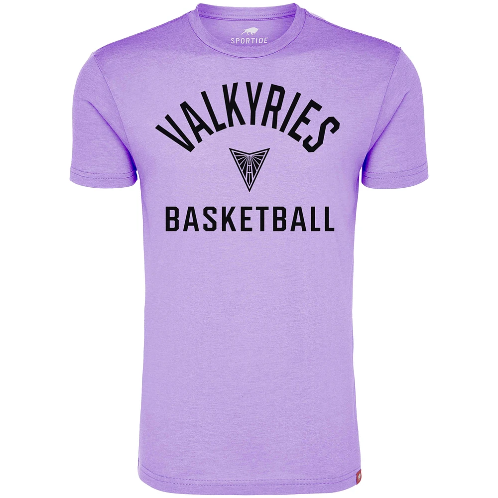 Unisex Sportiqe  Violet Golden State Valkyries Super-Soft Comfy Tri-Blend T-Shirt