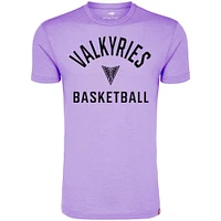 Unisex Sportiqe  Violet Golden State Valkyries Super-Soft Comfy Tri-Blend T-Shirt