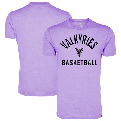 Unisex Sportiqe  Violet Golden State Valkyries Super-Soft Comfy Tri-Blend T-Shirt
